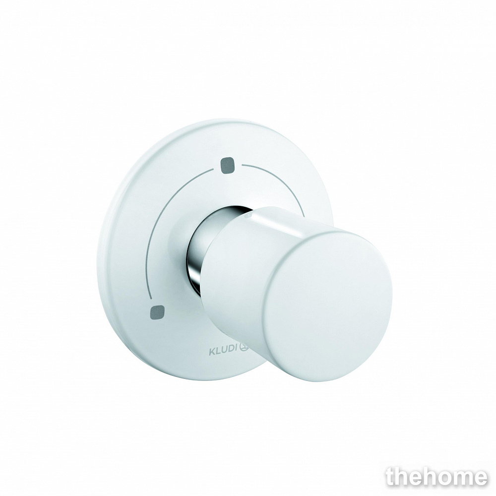 Переключатель потоков Kludi Balance 528469175 на 3 положения белый/хром - TheHome