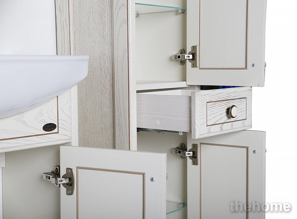 Тумба под раковину ASB-Woodline Верона 65 9076 бежевая - 5