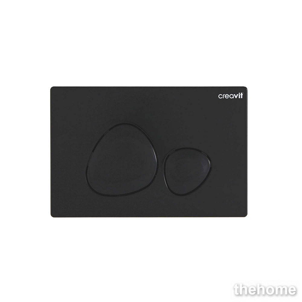 Клавиша смыва для инсталляции Creavit Spa GP7002.02 черная - TheHome