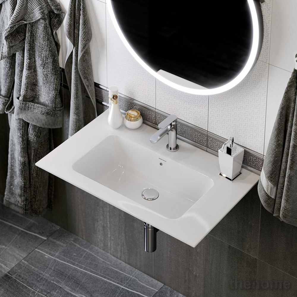 Раковина 75 см Kerama Marazzi Piano PI.wb.75 белый - 2