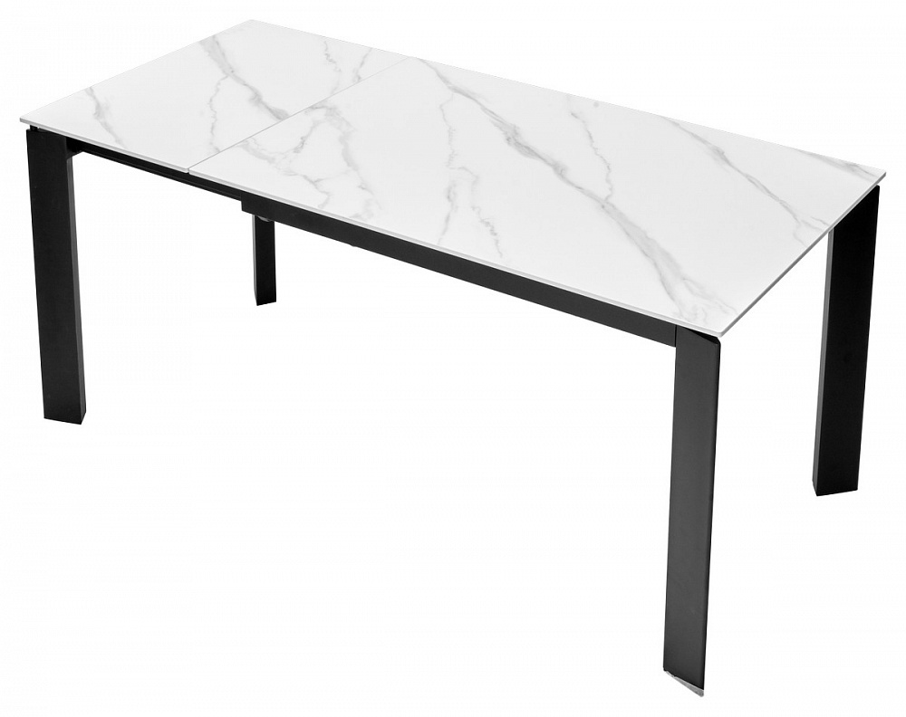Стол обеденный М-Сити DECDF5052TSSTWHTMARBLEBLCK белый - 7