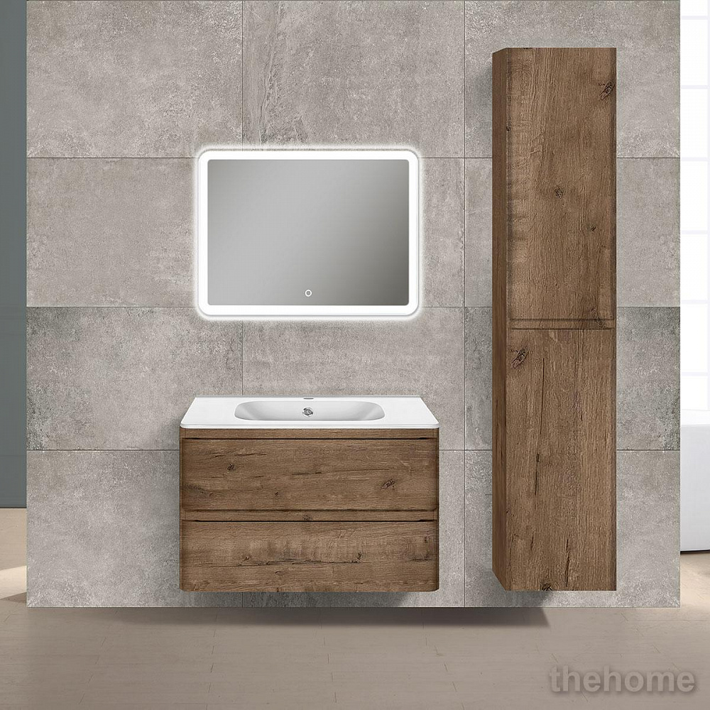 Тумба под раковину Vincea Vico 80 см подвесная, ящики soft close, V.Oak - 3
