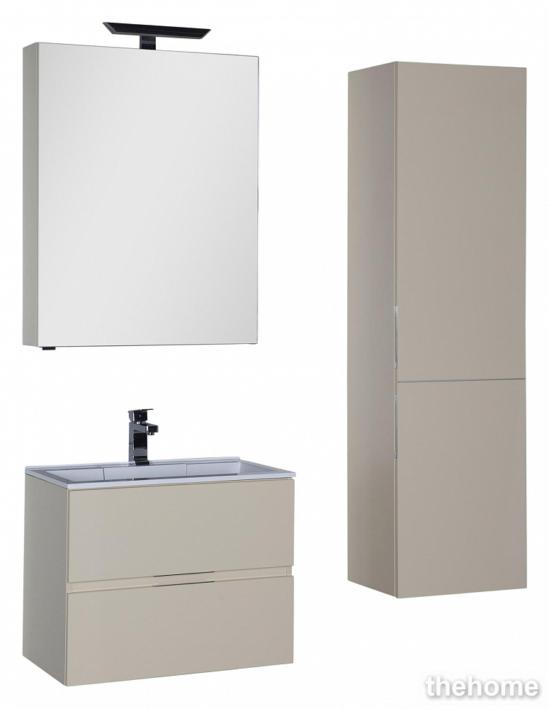 Зеркало-шкаф Aquanet Алвита 70 сливочный - 3