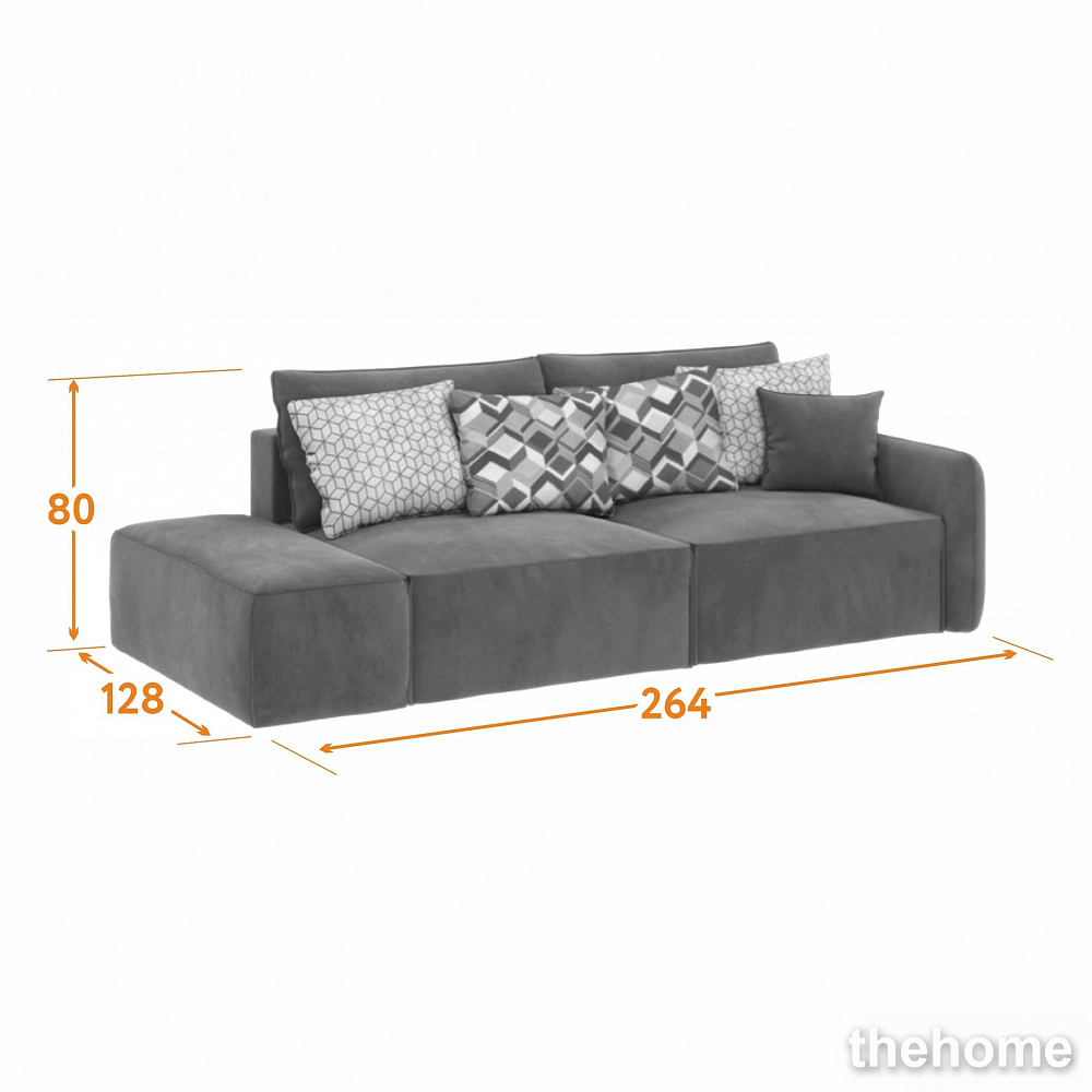 Диван прямой DeeOne Портленд-2 AAA4149011 бежевый - 6