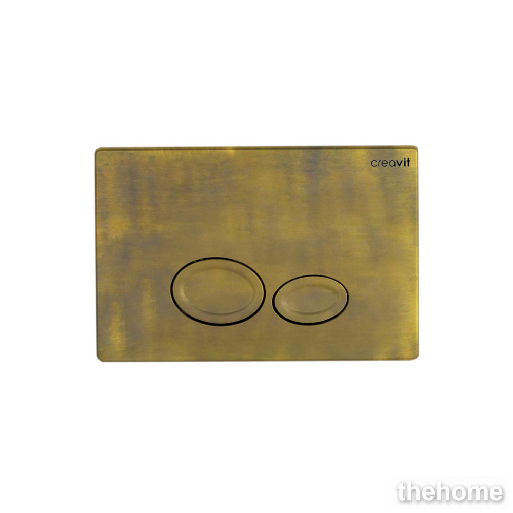 Клавиша смыва для инсталляции Creavit Drop GP2007.00 бронза - TheHome