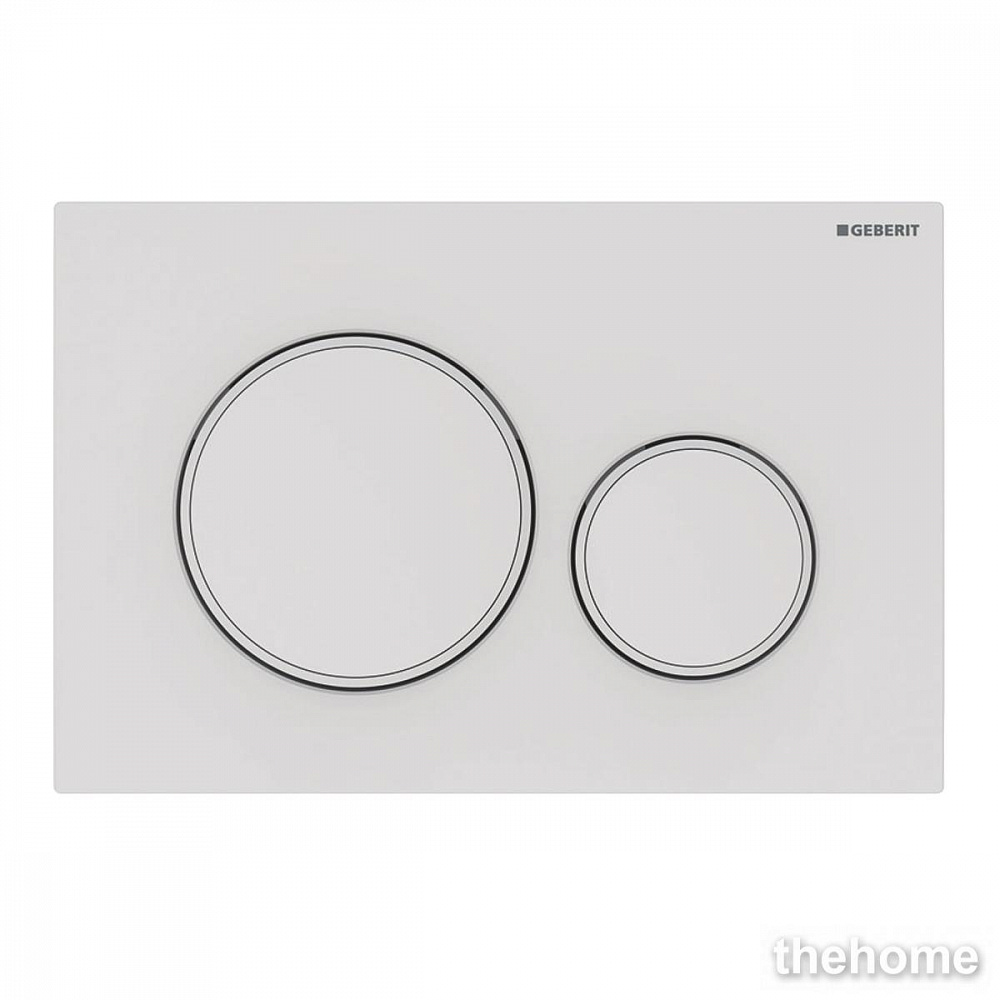 Клавиша смыва Geberit Sigma 115.882.01.1 белая - TheHome