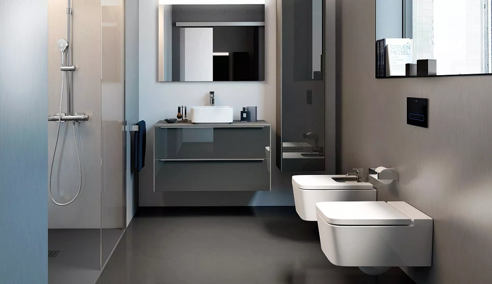 Чаша унитаза подвесного Roca Inspira Square, 346537000 безободковый - 3