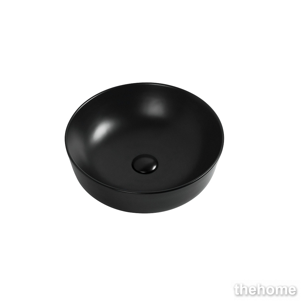 Раковина Aquanet Moon-1-MB 245827 42 см матовый черный - TheHome