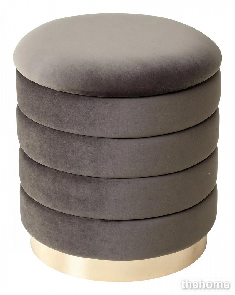 Пуф М-Сити 461MC04436 серый - TheHome