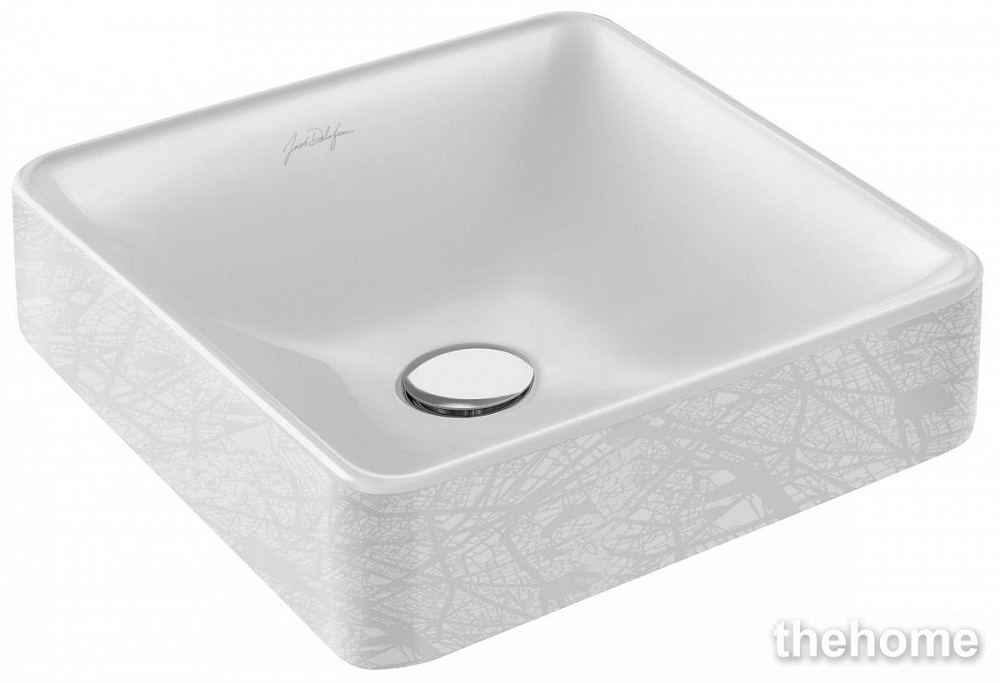 Раковина Jacob Delafon Vox Signature EVG102-PT5 40 см карта парижа - TheHome