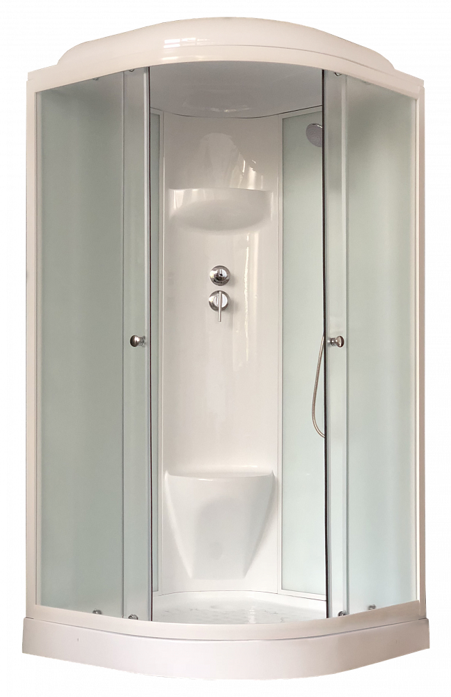 Душевая кабина Royal Bath 90HK6-WC белое/матовое - TheHome