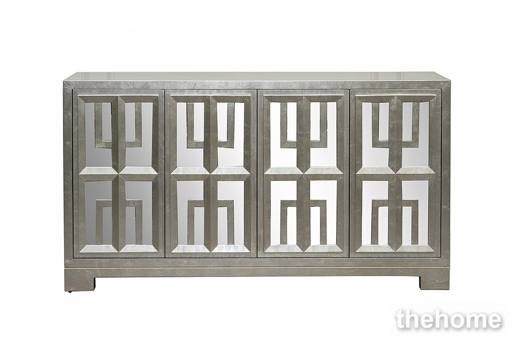 ART-4477-S1 Комод с зеркальным фасадом 173*46*97см Garda Decor - TheHome
