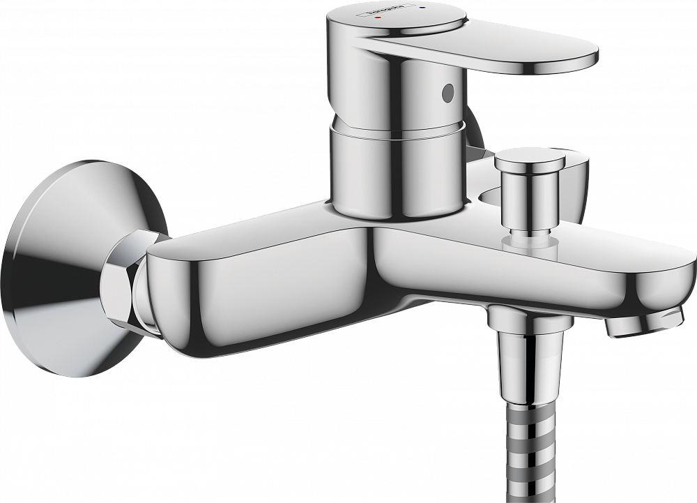 Смеситель Hansgrohe Vernis Shape 71470000 для ванный с душем, хром - TheHome