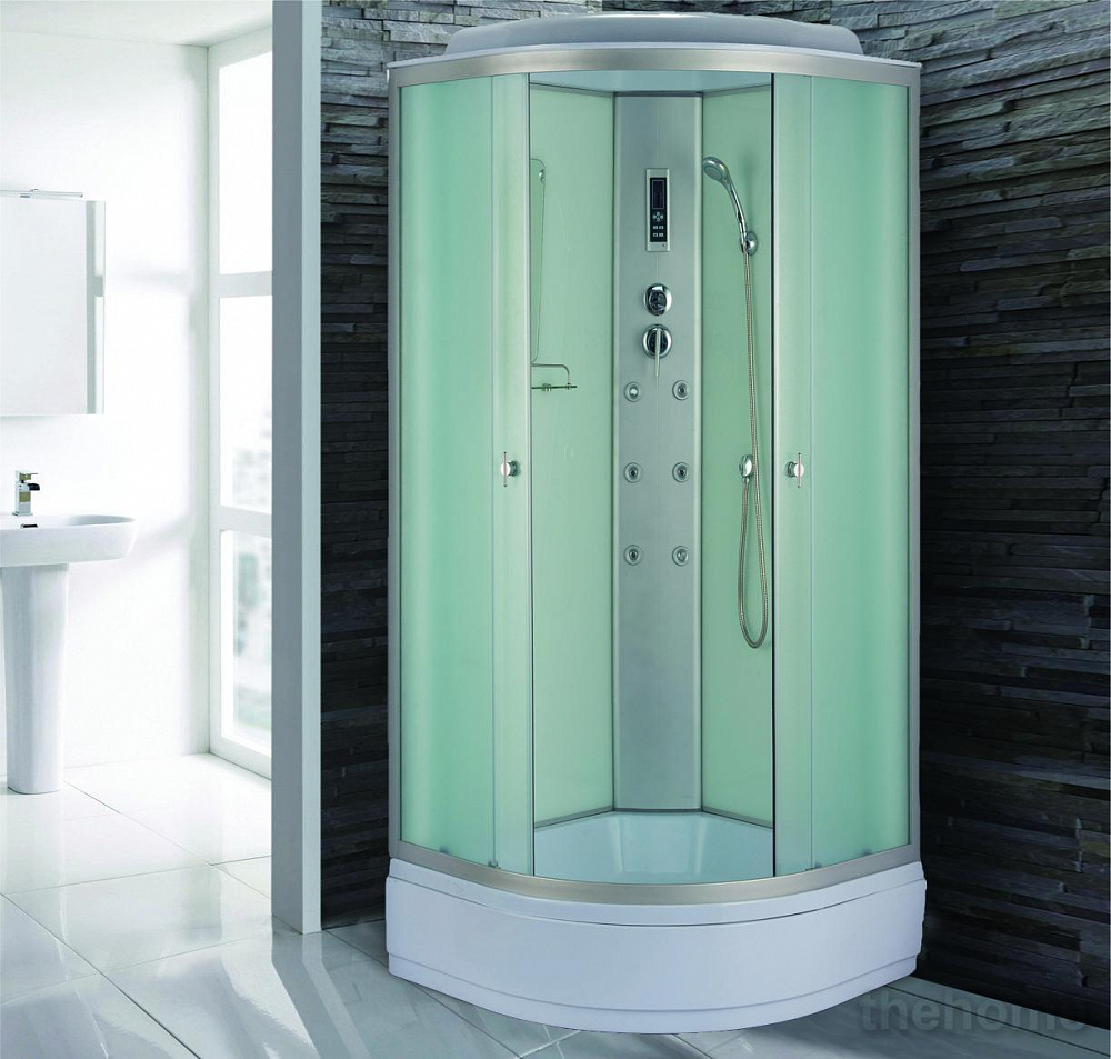 Душевая кабина Niagara Classic NG-3316-14 100x100x220 с гидромассажем стекло матовое - TheHome