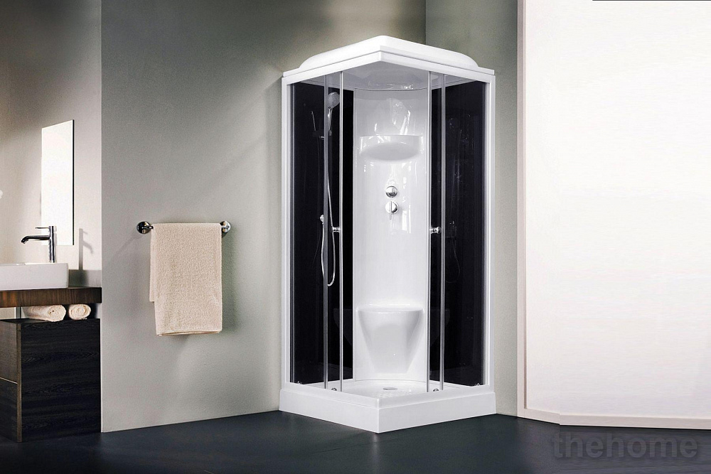 Душевая кабина Royal Bath 80HP6-BT черное/прозрачное - 2