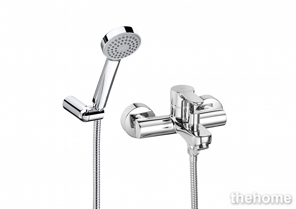 Смеситель Roca L20 5A0109C02 для ванны с душем, хром - TheHome