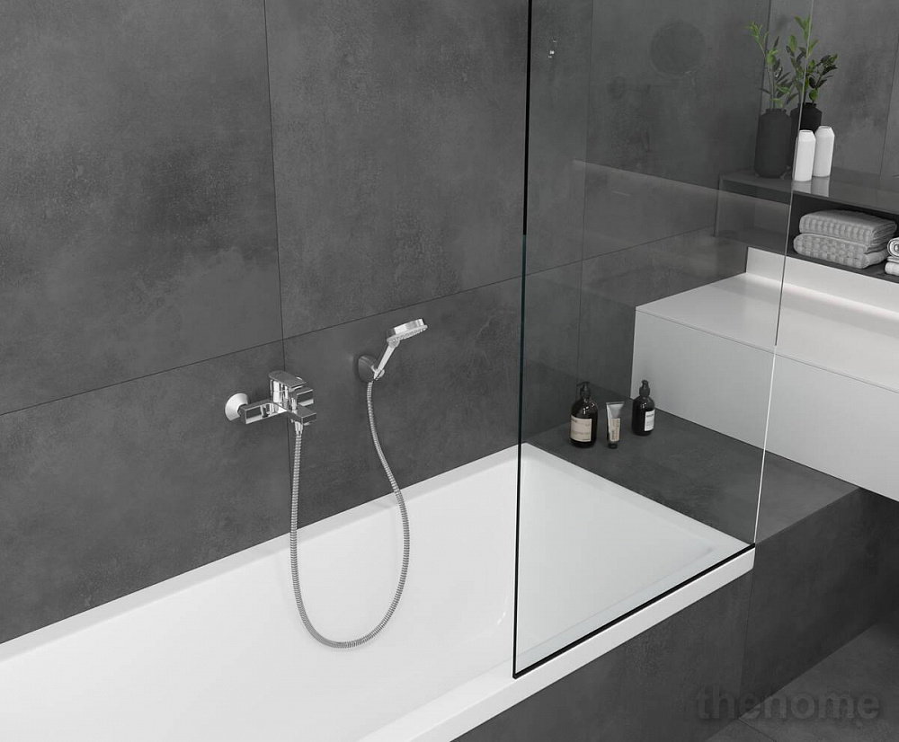 Смеситель Hansgrohe Vernis Shape для ванны с душем 71450000 хром - 2