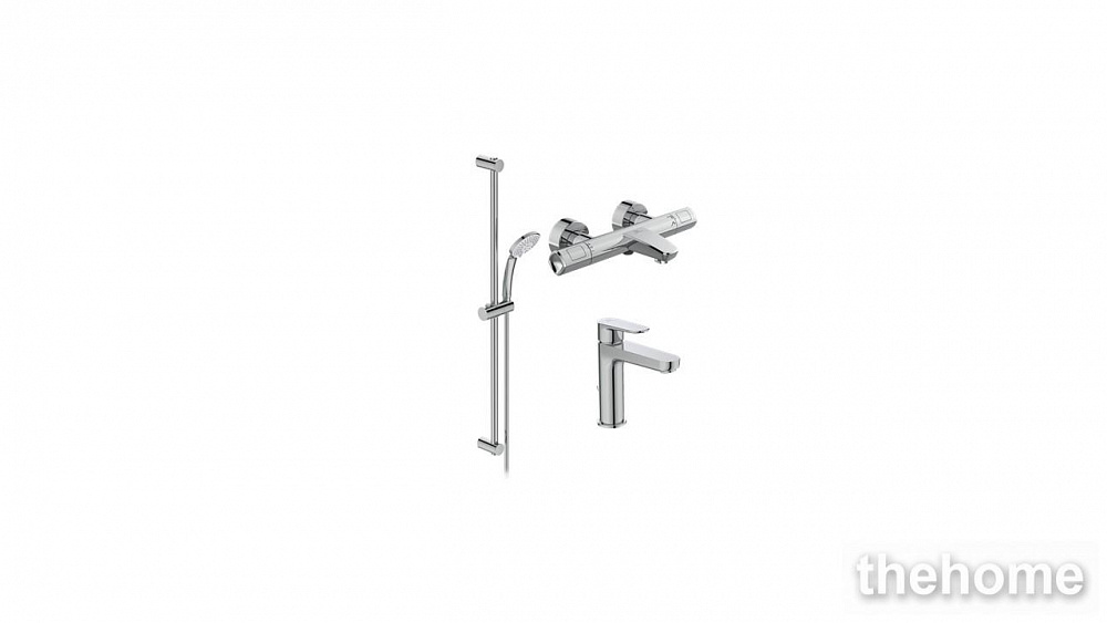 Душевой комплект Ideal Standard Ceratherm T100 3 в 1 BC985AA - TheHome