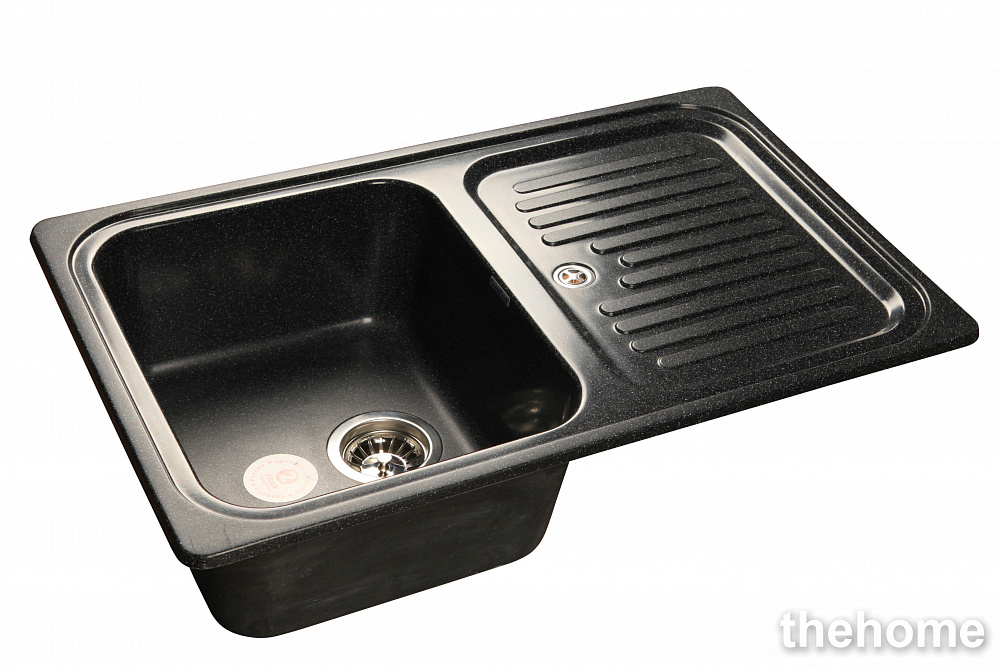 Кухонная мойка GranFest Standart GF-S780L 429537 черная - TheHome