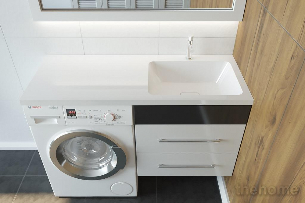 Раковина Madera Kamilla 120 правая 4627173210010 - 8