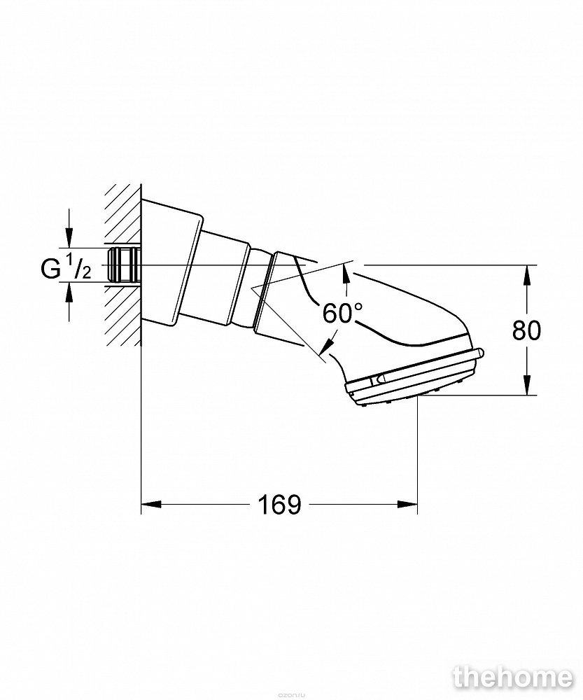 Верхний душ Grohe Relexa Plus 28190000 - 2