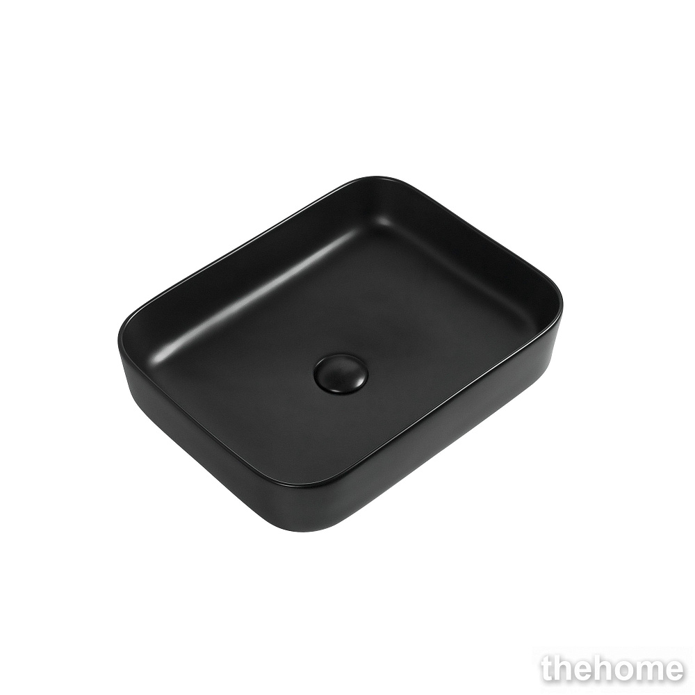 Раковина Aquanet Soul-1-MB 245833 50 см матовый черный - TheHome