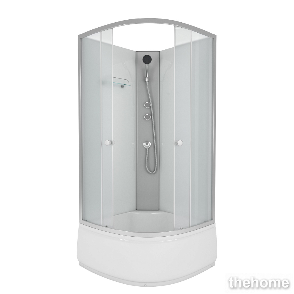 Душевая кабина Niagara Eco NG-7308-08BK 90x90x200 стекло матовое - TheHome