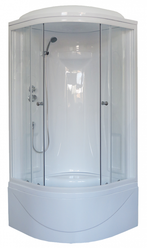 Душевая кабина Royal Bath 90BK1-T прозрачное - TheHome