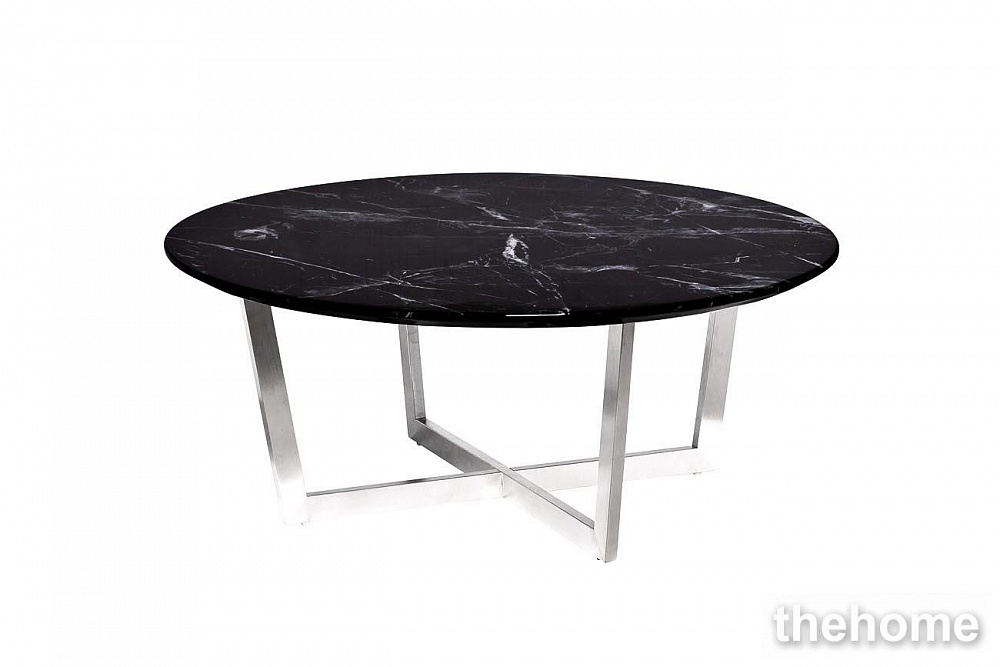 33FS-CT2029-BS Стол журнальный Nero d100х40,6 см Garda Decor - TheHome