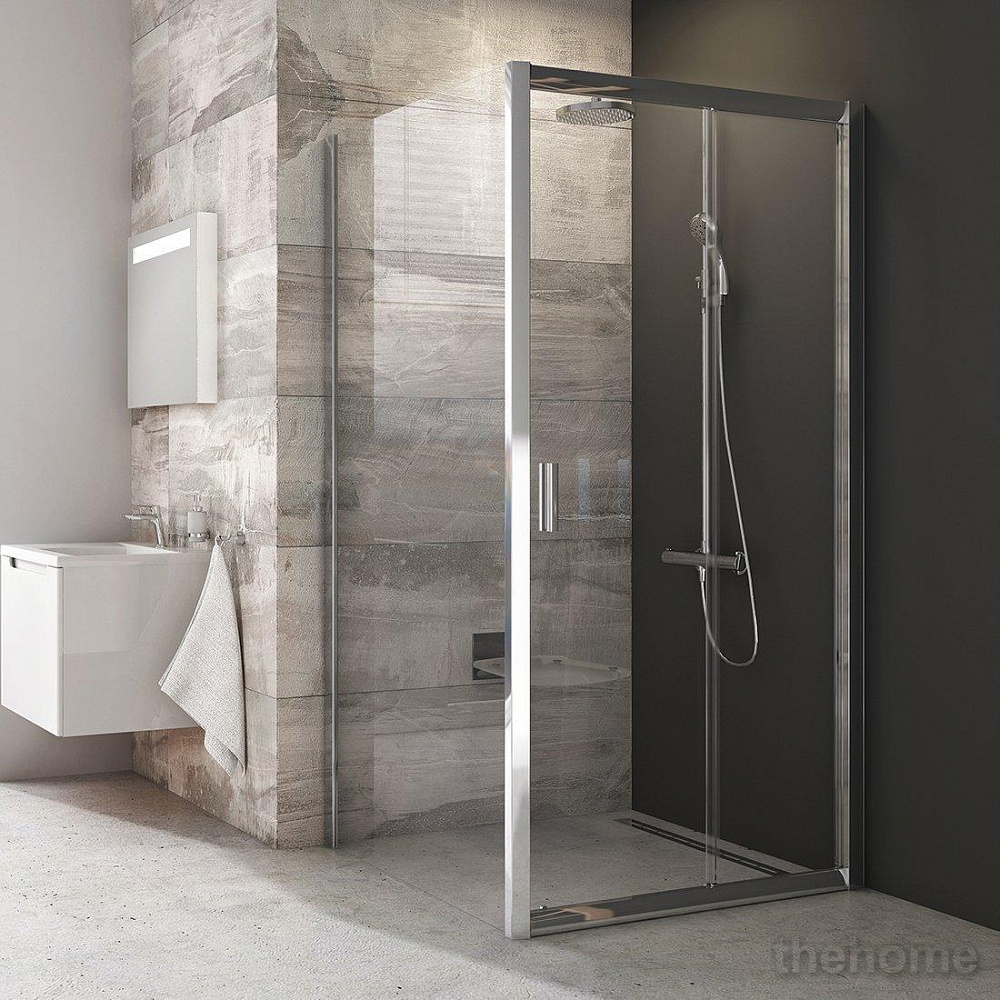 Душевая дверь Ravak BLIX BLDP2-120 блестящий+ прозрачное стекло - TheHome