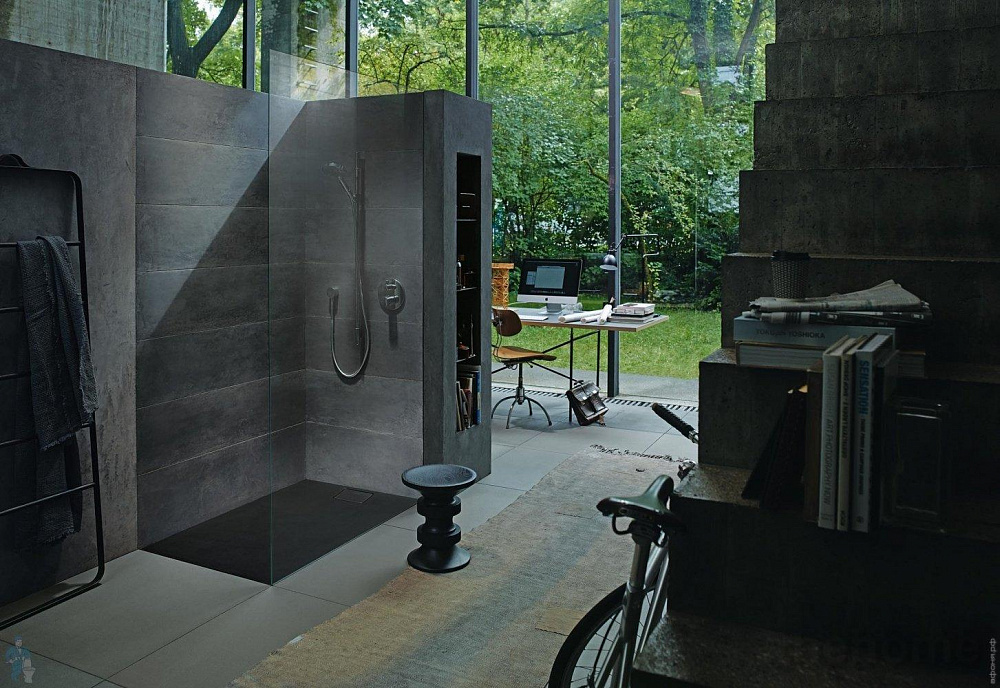 Душевой поддон Duravit Stonetto 720146480000000 90x90см квадратный печочный - 6
