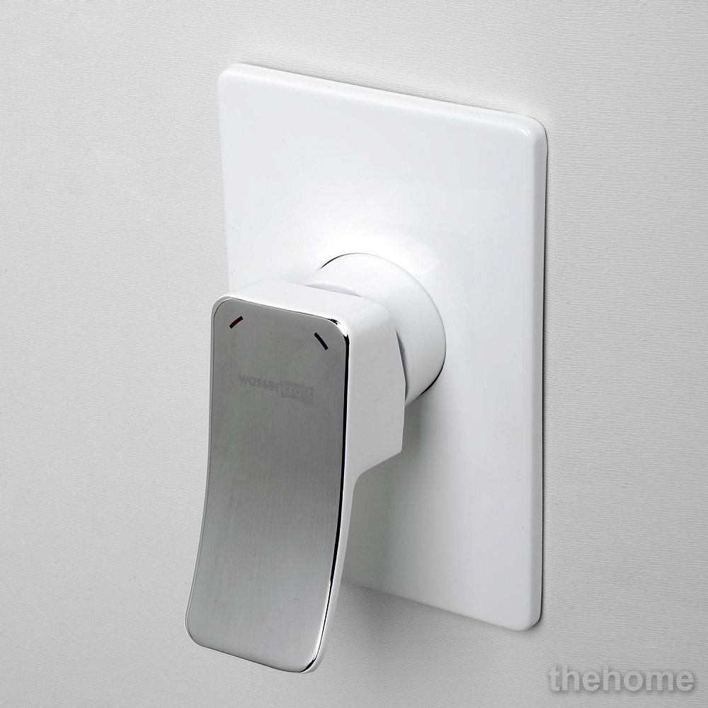 Смеситель Wasserkraft Aller 1060White для душа 10651WHITE - 2