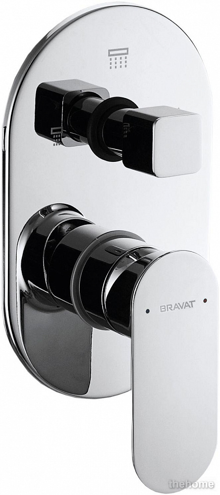 Смеситель Bravat Gina P69194C-ENG для ванны с душем - TheHome