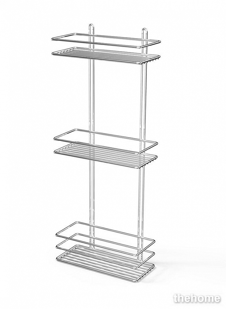 Полка Tekno-tel LM006 3 яруса, хром - TheHome