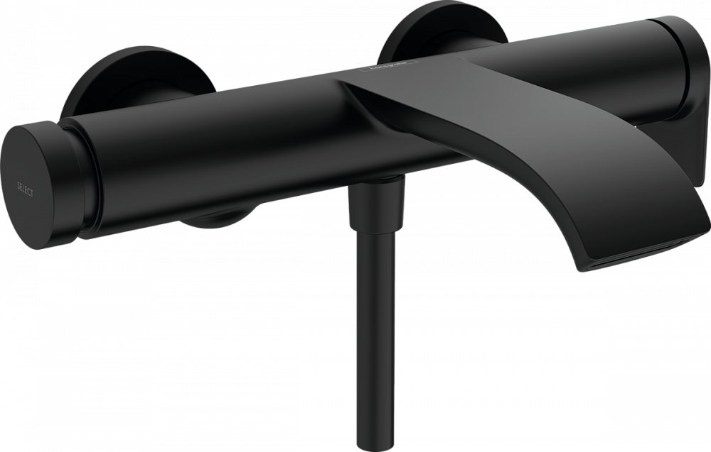 Смеситель Hansgrohe Vivenis для ванны с душем 75420670 черный - TheHome