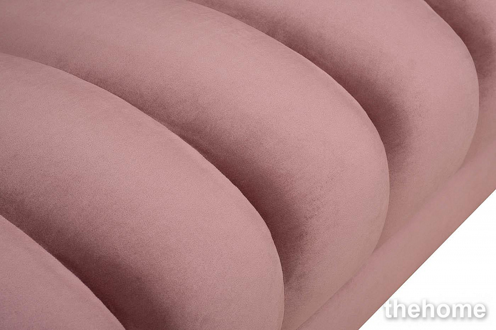 Диван Fabio трехместный велюр розовый Colton 007-ROS 239*95*72см, 2 подушки Garda Decor - 6