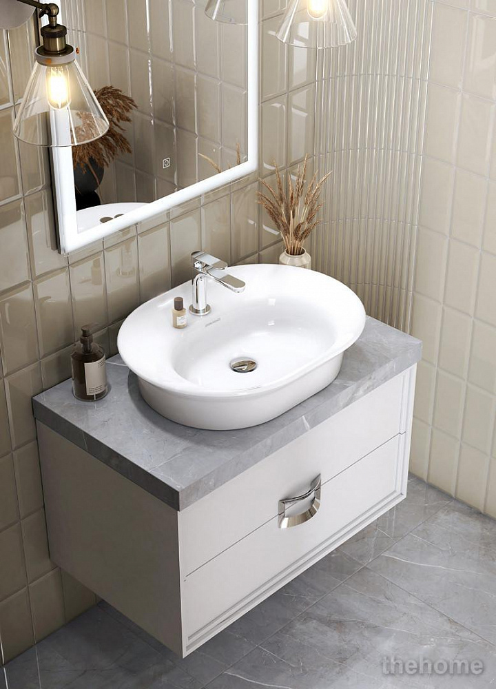 Столешница Kerama Marazzi Canaletto 80 см CN80.SG560702R серый - 2