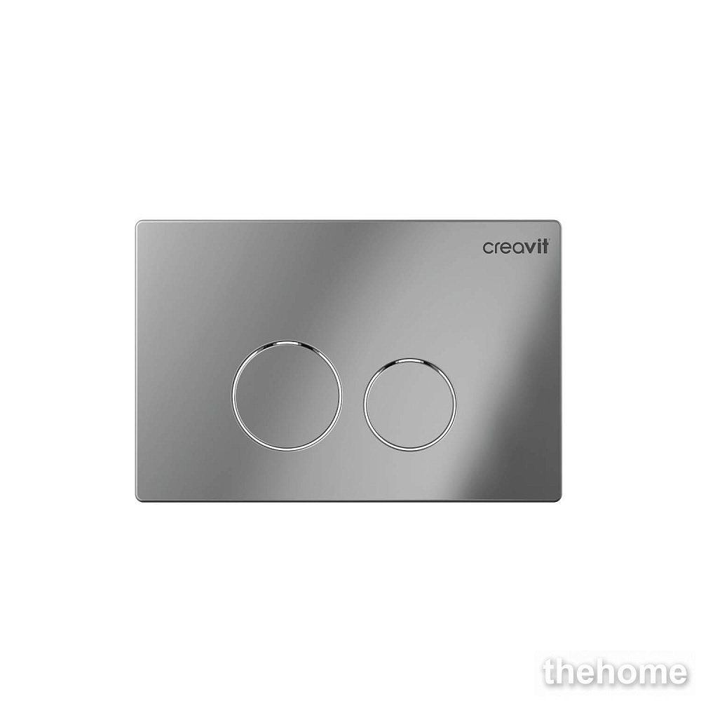 Клавиша смыва для инсталляции Creavit Terra GP9004.00 хром глянец - TheHome