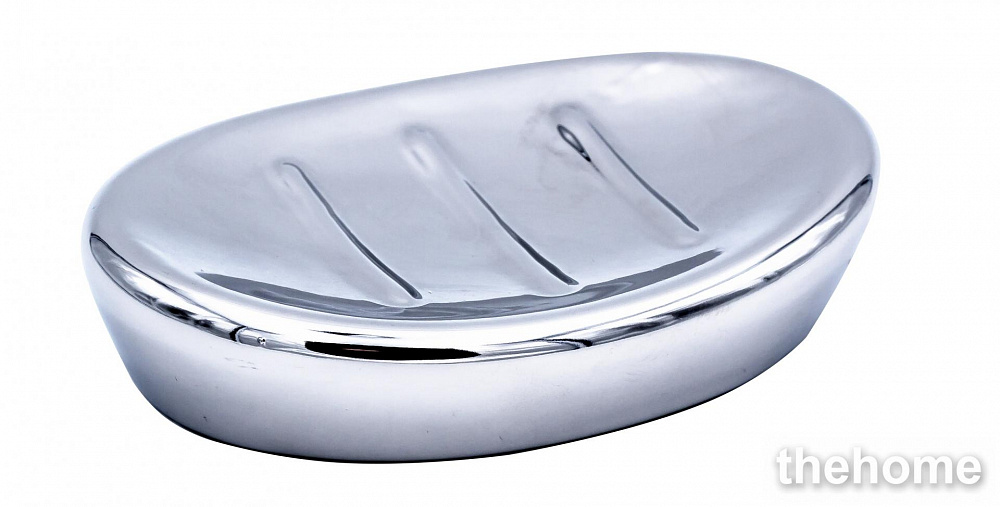 Мыльница Ridder Belly 2115300, титан - TheHome
