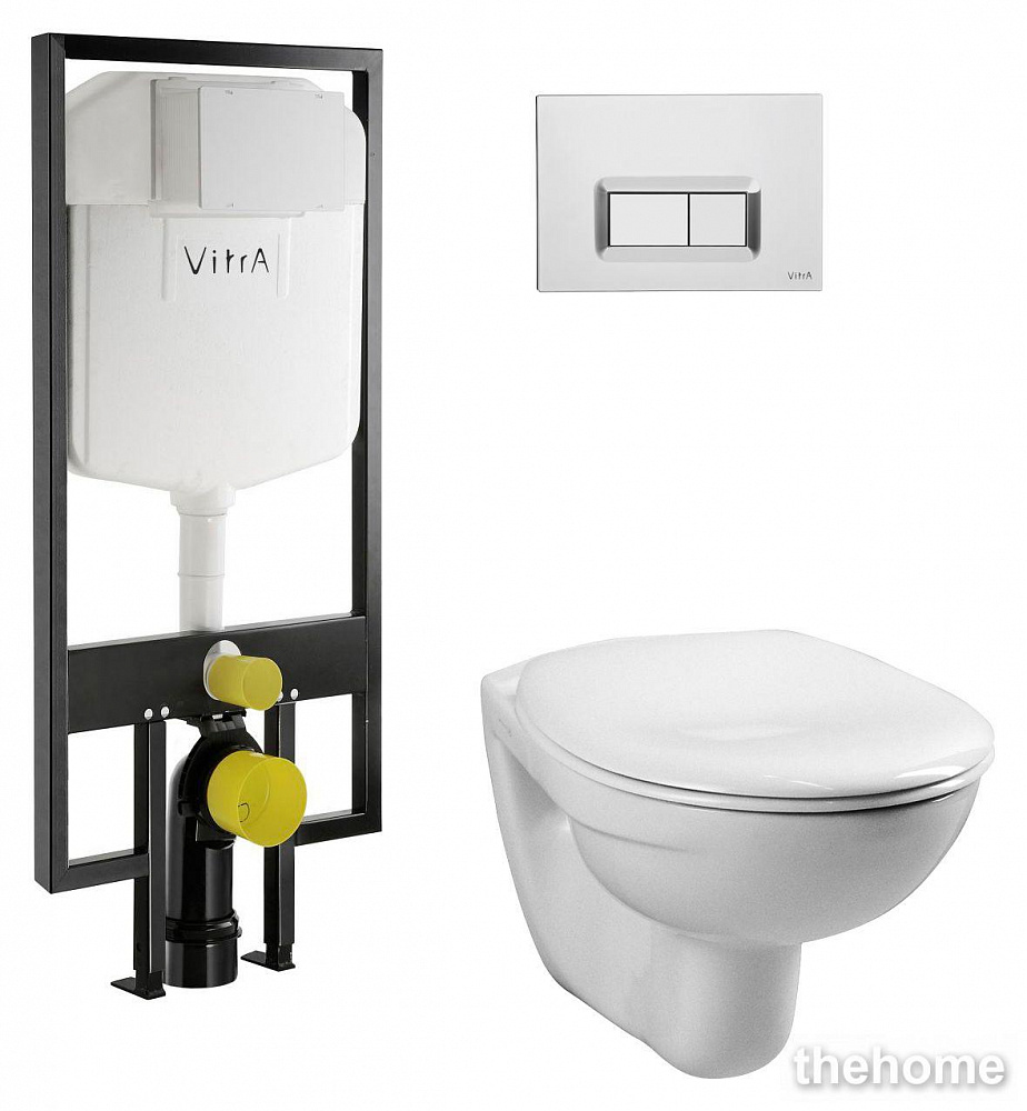 Комплект VitrA Normus 9773B003-7200 кнопка хром - TheHome