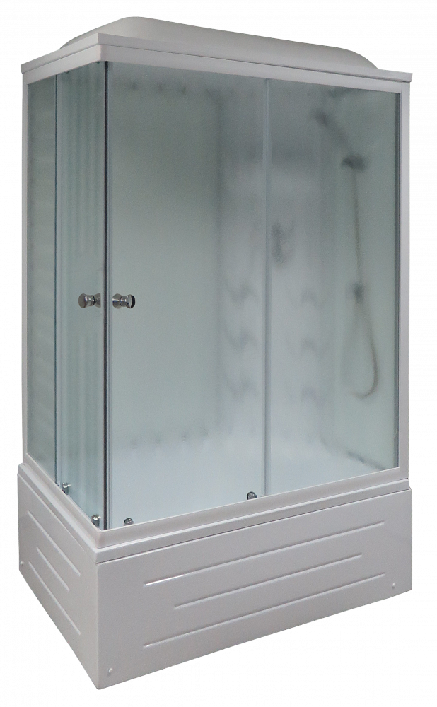 Душевая кабина Royal Bath 8100BP3-WCбелое/матовое правая - TheHome
