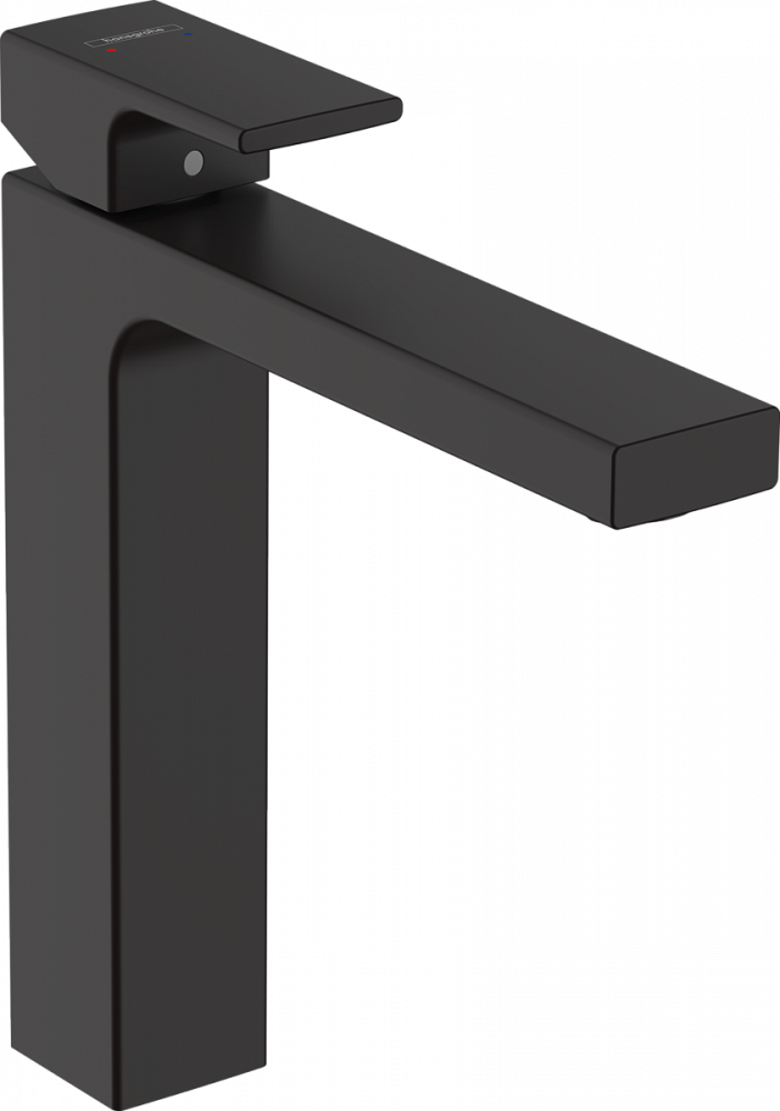Смеситель Hansgrohe Vernis Shape для раковины 71562670 черный - TheHome