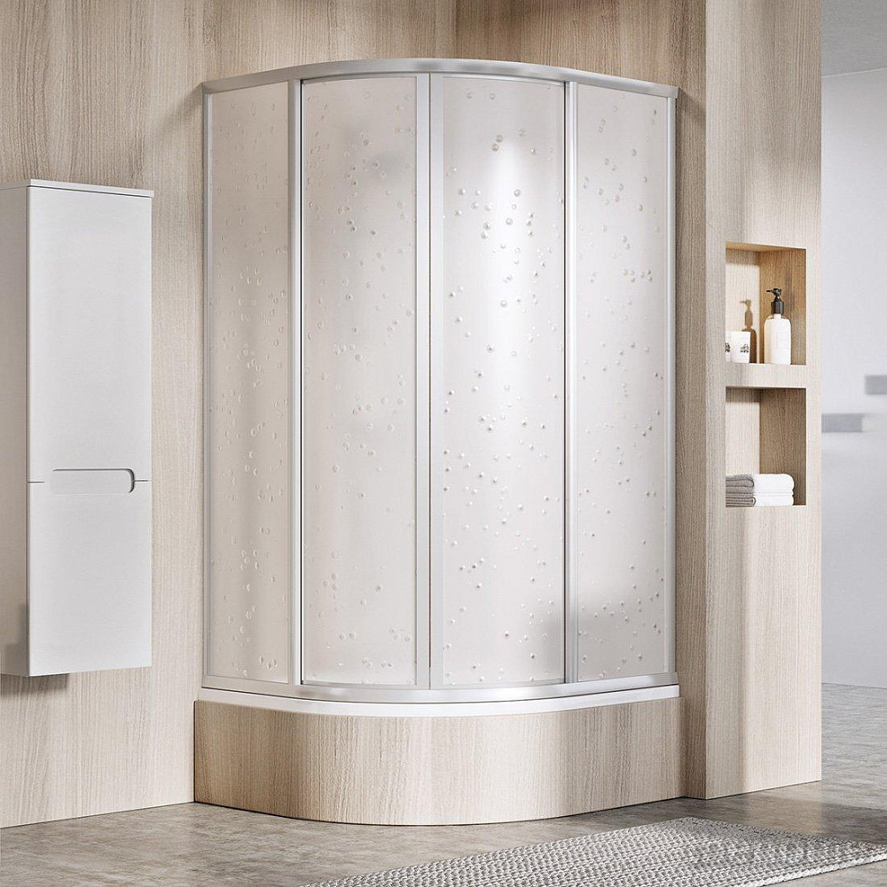 Душевой уголок Ravak SUPERNOVA SKCP4-90 SABINA сатин+ Pearl - TheHome