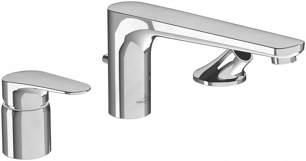 Смеситель для ванны Villeroy&Boch O.novo Start TVT10500100061 на борт ванны - TheHome