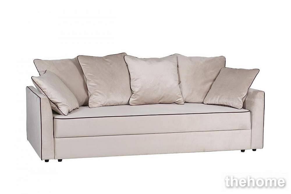 Диван Mores(K)кант трехмест.раскл. велюр беж. Bel09 226*103*94 Garda Decor - 2