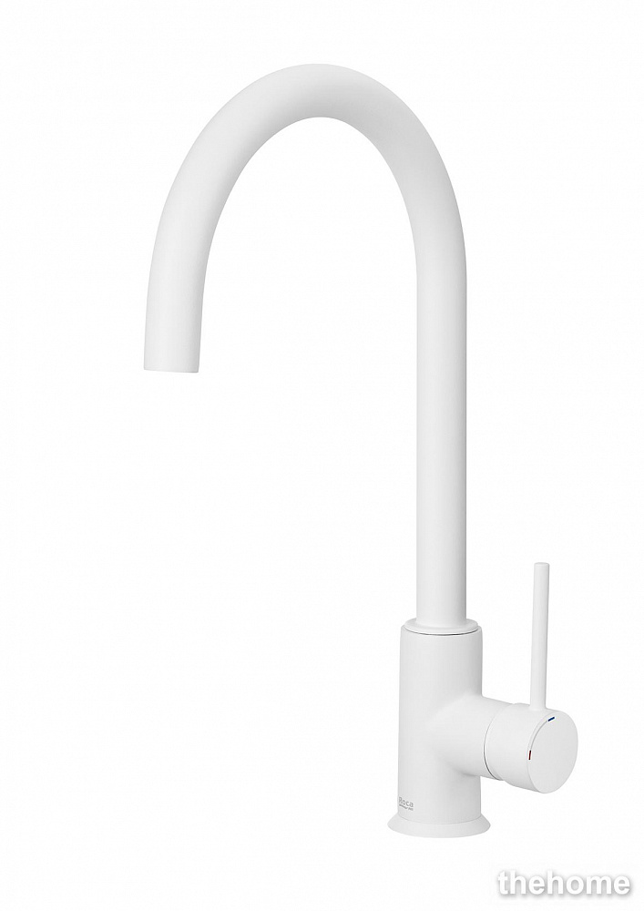 Смеситель Roca Etna 5A7B09B00 для кухонной мойки, белый - TheHome