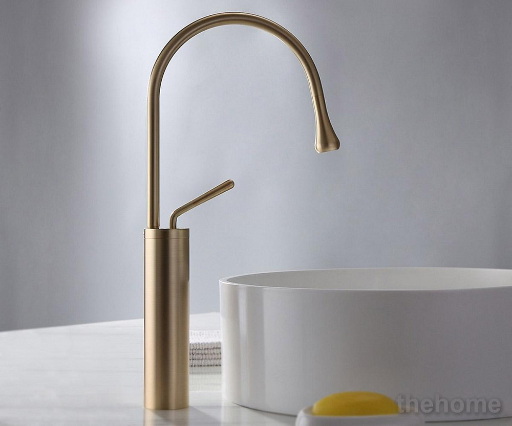 Смеситель для раковины-чаши Bronze de Luxe Scandi 9015BR - TheHome