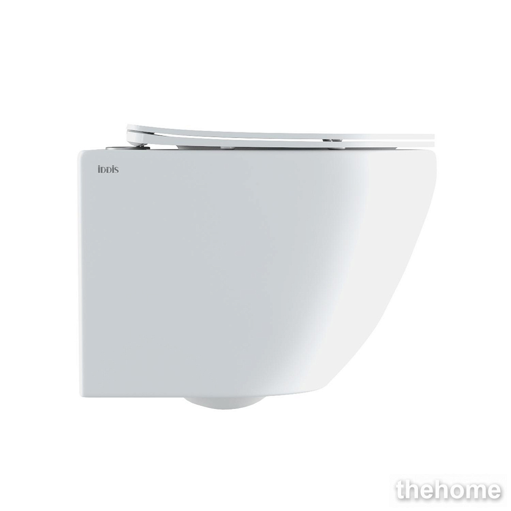 Подвесной унитаз безободковый Iddis Blanco BLARDSEi25 с крышкой-сиденьем микролифт - 2