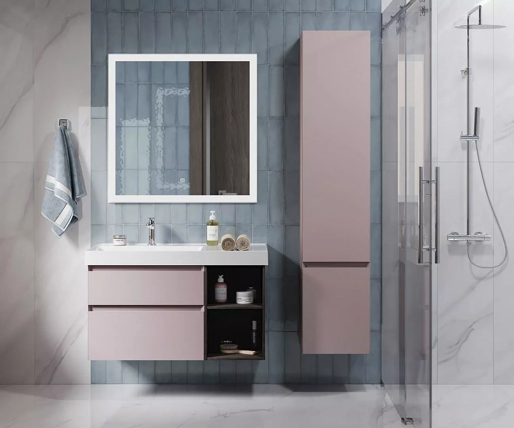 Раковина 90 см Kerama Marazzi Cubo CU.wb.90lh белый - 2