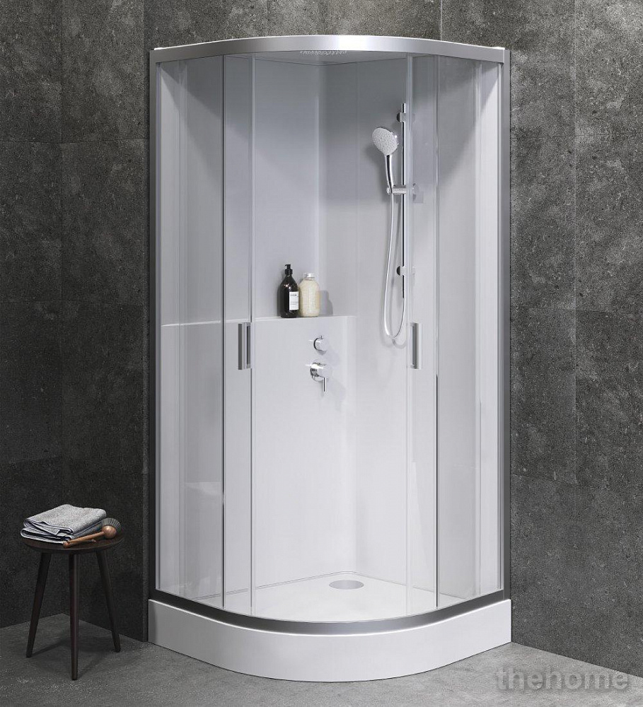 Душевая кабина Am.Pm Gem W90C-333-090WTA 92х92 см стекло прозрачное - 3